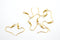 earring hooks, 24k gold plated brass, 10 x 20mm, 10 pieces, gold earrings, ear ring hooks, hook ear ring,